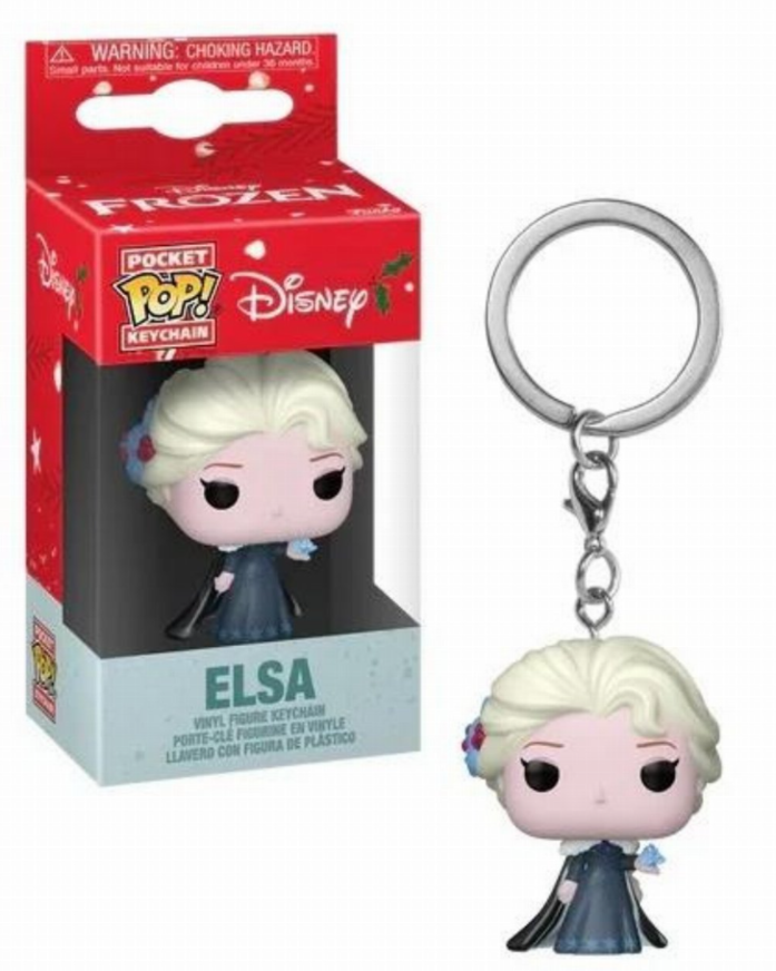 Funko Pocket POP! Disney: Princess Holiday – Holiday - Elsa Figure