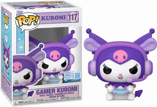Φιγούρα Funko Pop! Sanrio: Hello Kitty and Friends - Gamer Kuromi-Exclusive #117