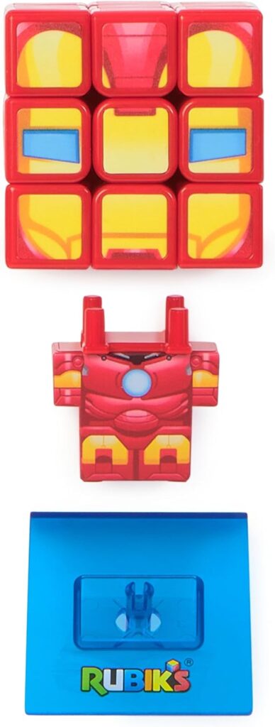 Spin Master:Rubik's Cube Heroes 3X3 Iron Man Cuber
