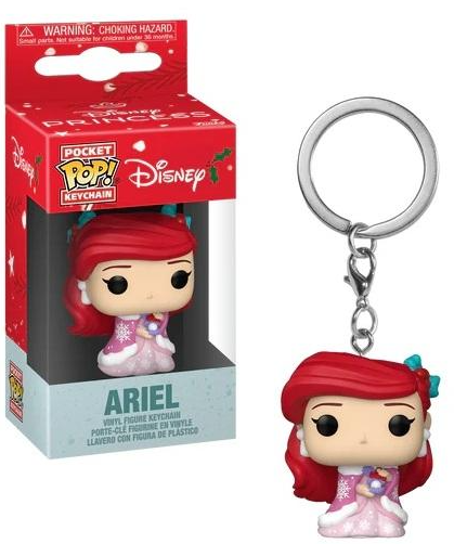 Funko Pocket POP! Disney: Princess Holiday – Holiday - Ariel Figure