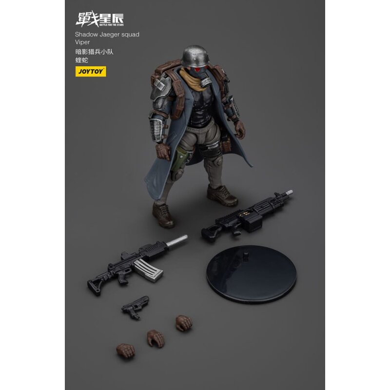 Battle for The Stars: Shadow Jaeger Viper 1:18 Scale Action Figure