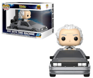 Φιγούρα Funko Pop! Rides Deluxe: Back to the Future – Doc with Time Machine #133