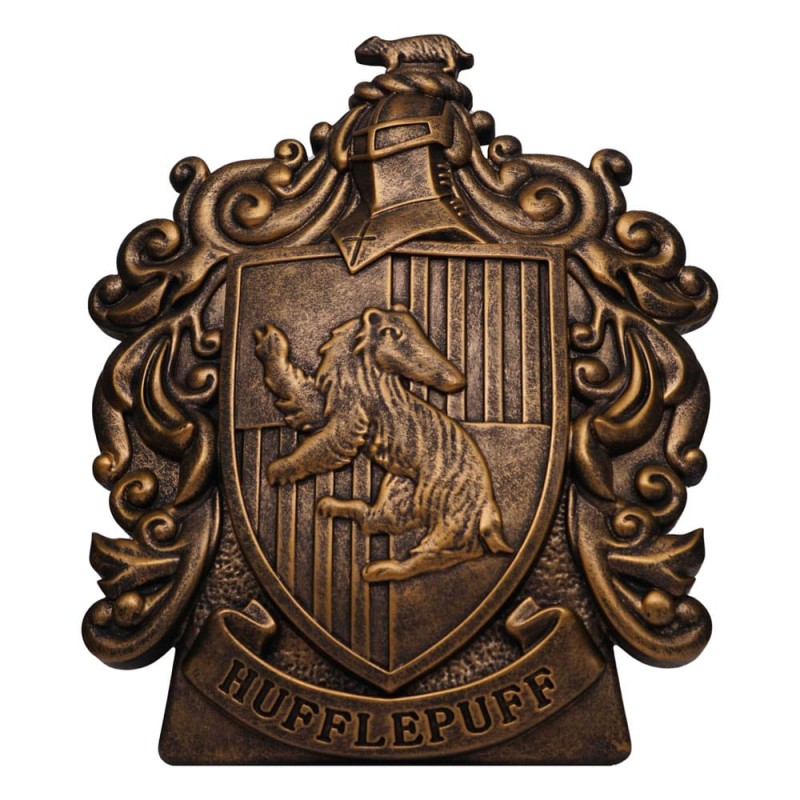 Monograma Harry Potter Hufflepuff Crest Logo PVC Money Bank 20 cm