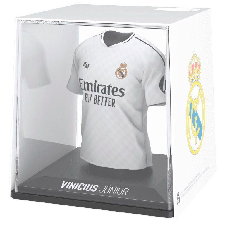 My Jersey - Vinicius Jr (Real Madrid Home 2024/25) Υπογεγραμμένη Ρέπλικα Jersey (9cm)