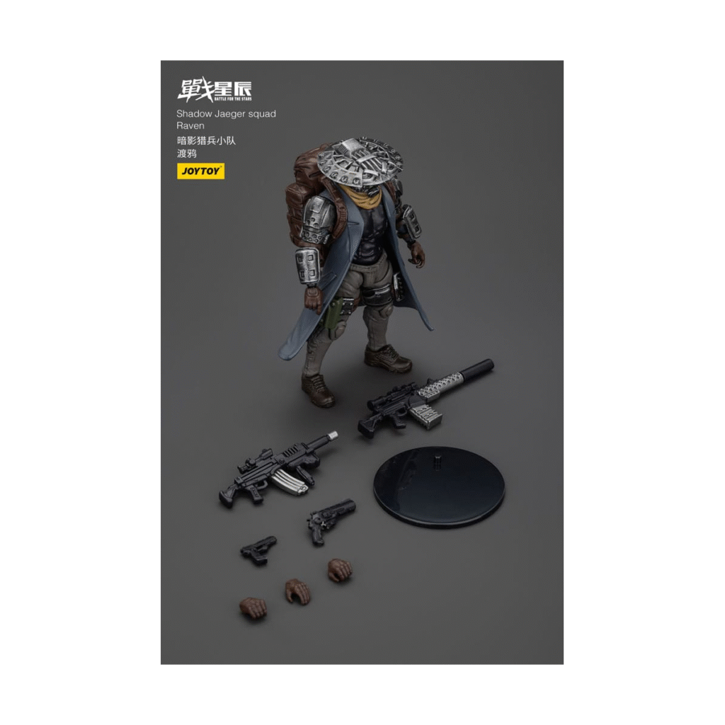 Battle for The Stars: Shadow Jaeger Raven 1:18 Scale Action Figure
