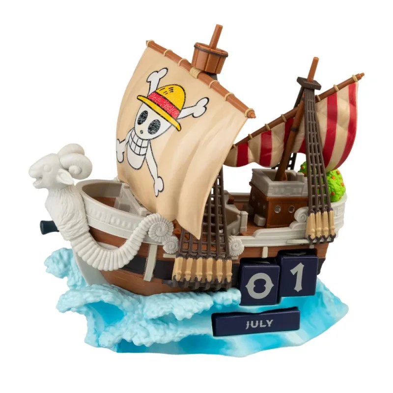 Grupo Erik Official:Netflix-One Piece 3D Perpetual Calendar Going Merry