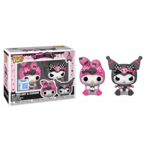 Funko Pocket POP! Keychain: Hello Kitty:My Melody 50th Anniversary Kuromi 20th Anniversary - My Melody & Kuromi