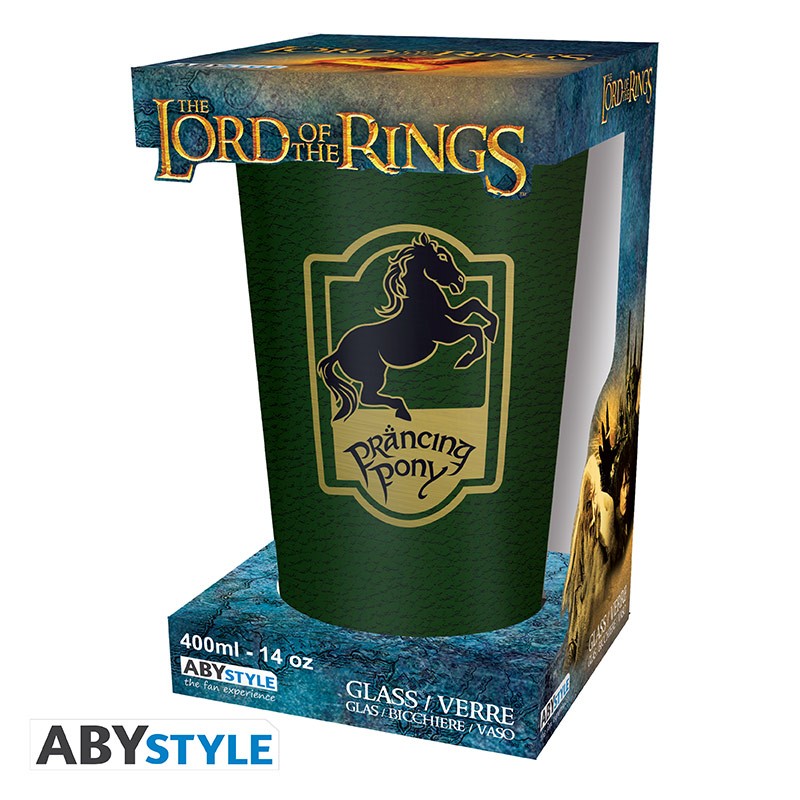 THE LORD OF THE RINGS Premium Large Glass Prancing Pony