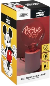Paladone - Disney Neon LED Bulb Mickey Mouse