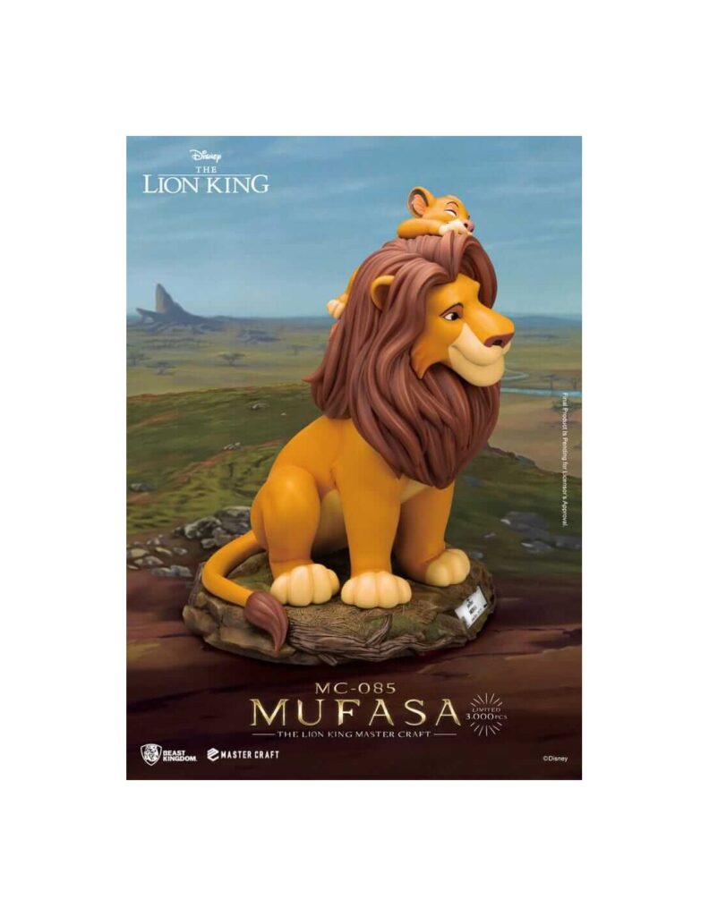 Beast Kingdom-Disney: Master Craft - The Lion King Mufasa Φιγούρα Αγαλματίδιο (36cm)