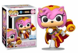 Φιγούρα Funko POP! Heroes: Sonic The Hedgehog x DC Comics Amy As Wonder Woman - Special Edition #595