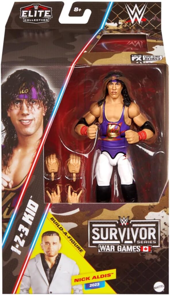 WWE Wrestling Elite Collection Survivor Series War Games - 1-2-3 Kid Action Figure