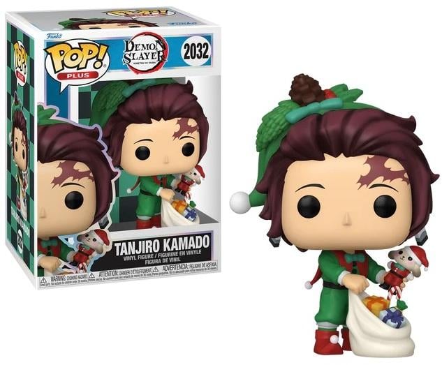Φιγούρα Funko POP Plus! Animation: Demon Slayer – Tanjiro Kamado Holiday #2032