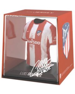 My Jersey - Suarez (Atl Madrid Home 2024/25) Υπογεγραμμένη Ρέπλικα Jersey (9cm)