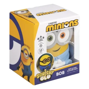 Paladone SquishyGlo: Minions – Bob Silicone Light Rechargeable