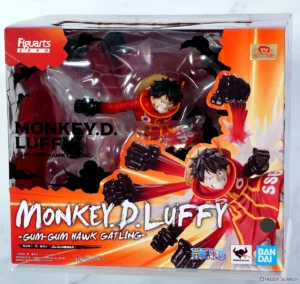Figuarts ZERO:One Piece – Extra Battle Monkey D. Luffy-Gum Gum Hawk Gatling PVC Φιγούρα(19cm)
