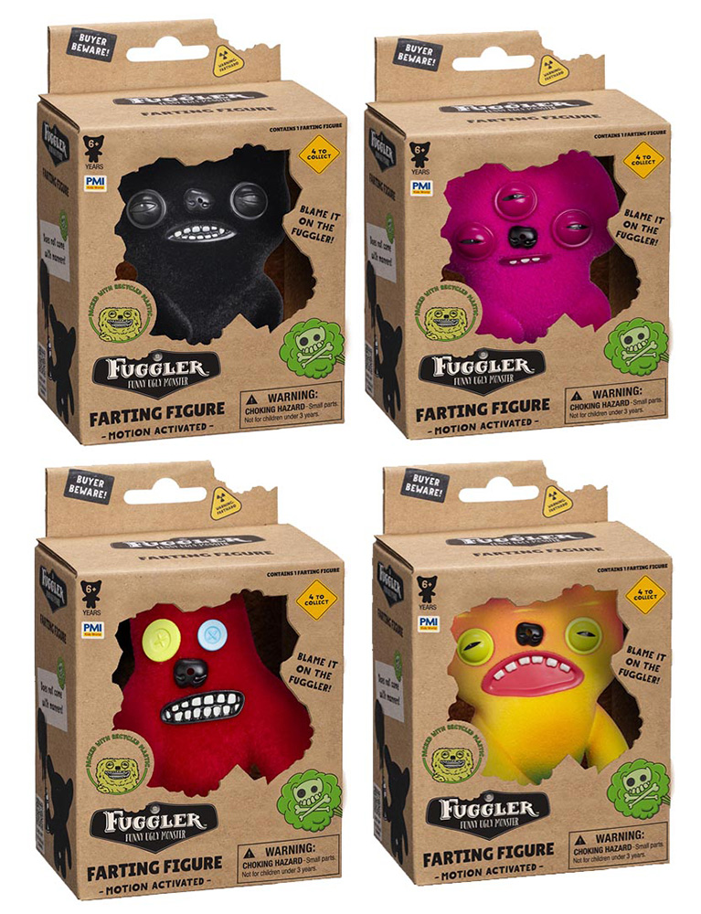 Φιγούρα Fuggler Farting 9cm Με Ήχο Σε Κουτάκι Δώρου