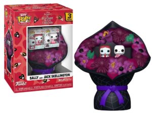 Funko Bitty Bouquet POP! The Nightmare Before Christmas - Sally & Jack Skellington (Valentine) Figures (2-Pack)