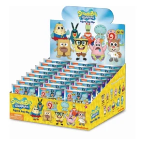 Monogram Nickelodeon: Spongebob Squarepants 3D Foam Bag Clips Figures (Blind Bag/Random)