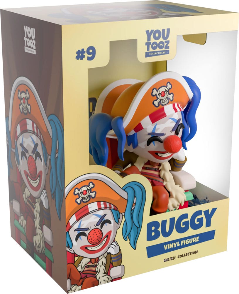 YouTooz Collectibles: One Piece Buggy #9 Vinyl Figure (11cm)