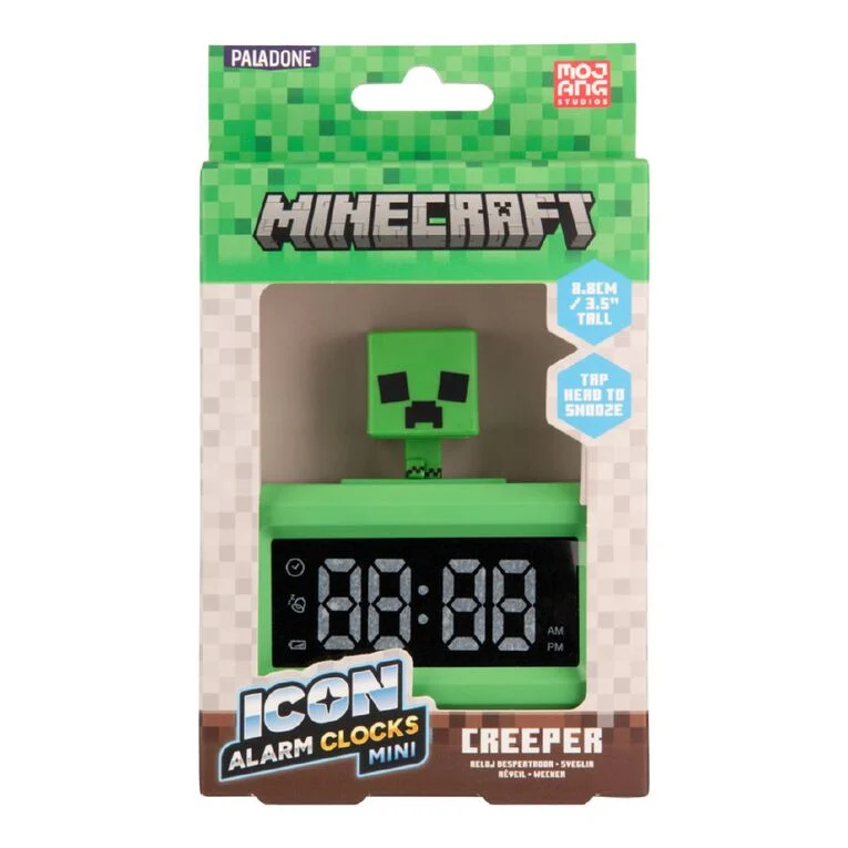 Paladone:Minecraft Creeper Mini Alarm Clock