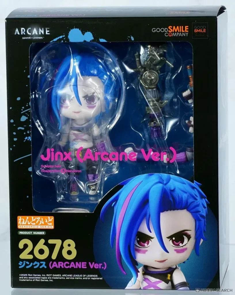 Good Smile:Nendoroid Jinx (Arcane Ver.) (Arcane) Figure 10 cm