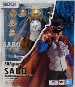 Bandai S.H.Figuarts:One Piece - Sabo Revolutionary Army Chief of Staff 6 Inch Action Figure