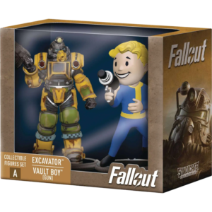 Fallout - A Excavator & Vault Boy (Gun) 2-Pack Φιγούρες (7cm)