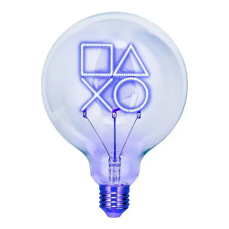 Paladone Icons: Playstation Neon LED Bulb Logo