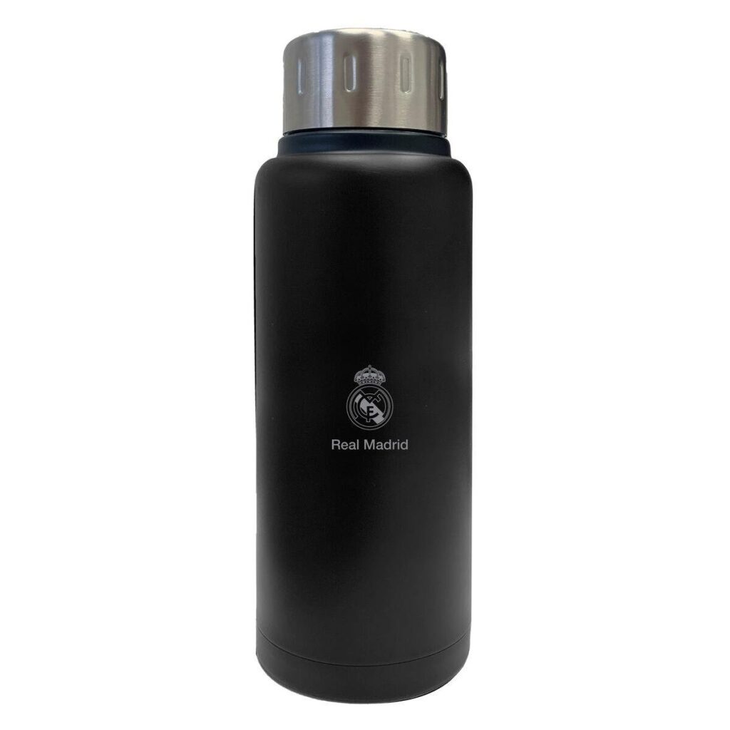 Real Madrid - Premium Black Thermo Bottle (500ml)