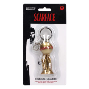 SD TOYS:Scarface Keychain The World is Yours 2 cm