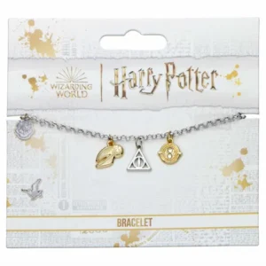 HARRY POTTER - Symbols - 3 Charms Bracelet