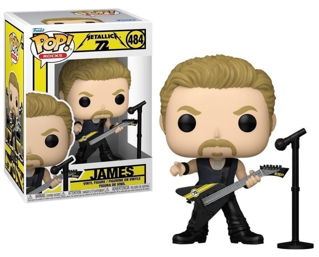 Φιγούρα Funko Pop! Rocks: Metallica (72S) - James #484