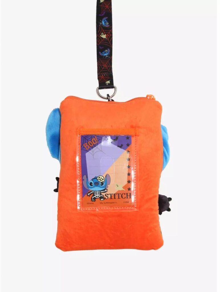 Monogram:Disney - Lilo & Stitch Lanyard Stitch Skeleton with Card Holder - Collectibles