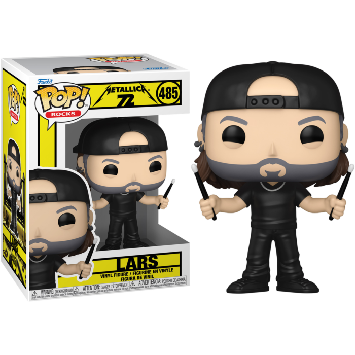 Φιγούρα Funko Pop! Rocks: Metallica (72S) - Lars #485
