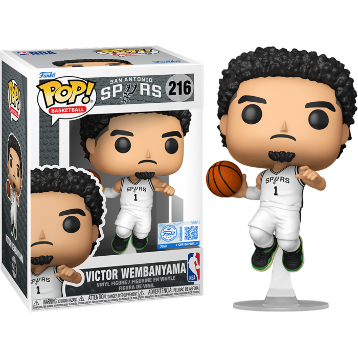 NBA Basketball - Victor Wembanyama (San Antonio Spurs) Pop! Vinyl Figure
