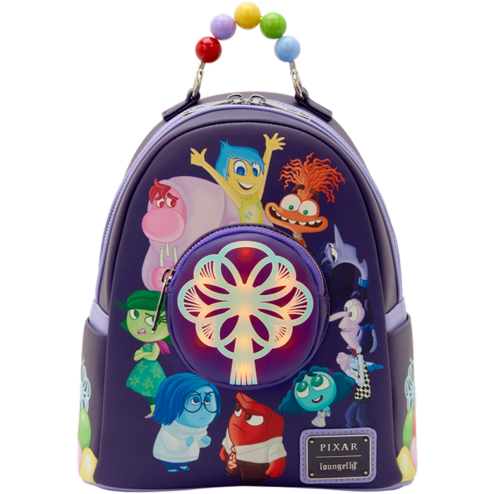 Loungefly - Disney Pixar Inside Out 2 Leather Mini Backpack