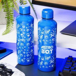 Paladone:PlayStation- Astro Bot Metal Water Bottle All-over-print