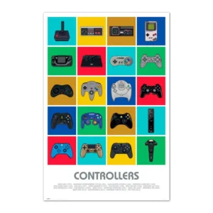 GAMERS - Controllers - Poster
