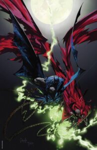 Batman Spawn #1 (One Shot) Glow In The Dark Variant Cover J