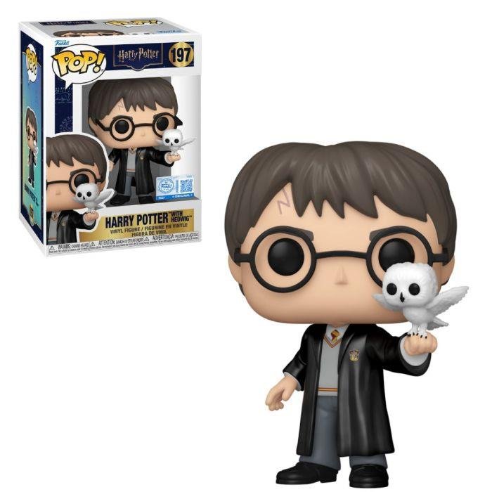 Φιγούρα Funko Pop! Harry Potter - Harry Potter with Hedwig #197 (Exclusive)