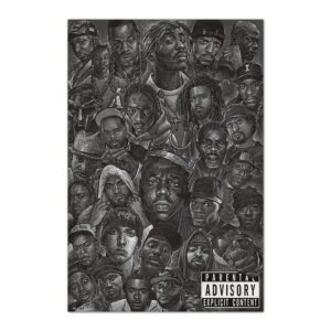 Hip Hop All Stars poster 91,5x61cm.