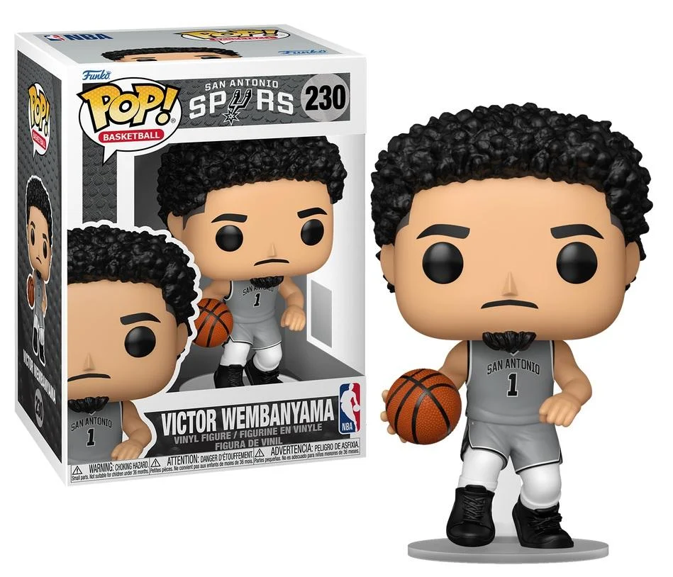 Funko Pop! NBA Basketball: San Antonio Spurs - Victor Wembanyama #230