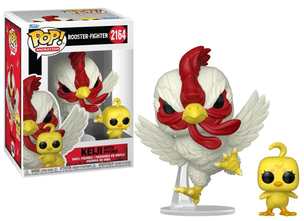 Φιγούρα Funko POP! Animation: Rooster Fighter - Keiji with Piyoko #2164