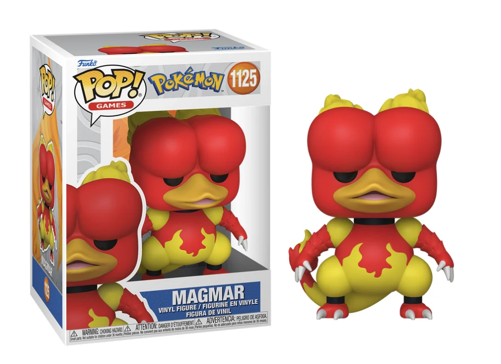 Φιγούρα Funko POP! Games: Pokemon - Magmar #1125