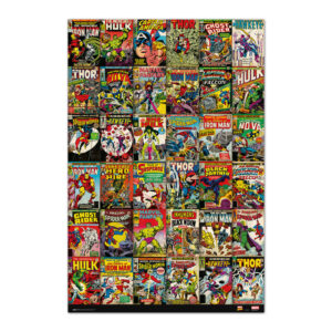 Marvel Comics poster 91,5x61cm.