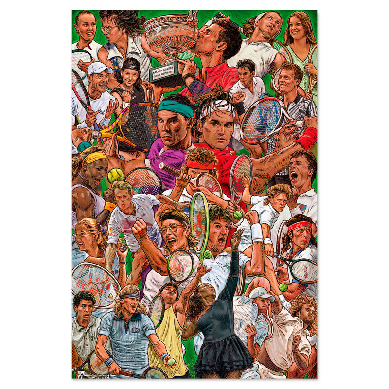 Legends of Tennis poster 91,5x61cm.