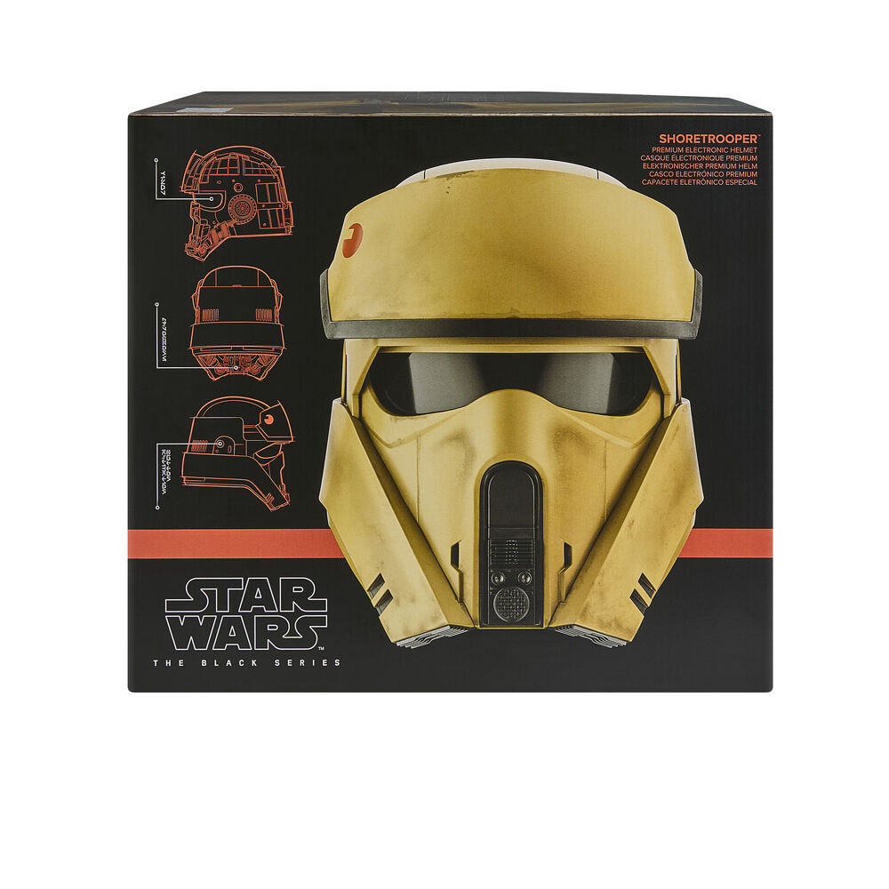 Hasbro Star Wars: Shoretrooper - Electronic Helmet Black Series 1:1 Scale Life-Size Replica