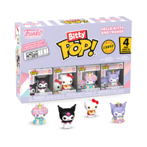 Φιγούρες Funko Bitty Pop! 4-Pack: Disney – Hello Kitty and Friends / Kuromi Hello Kitty My Melody Chase (Series 3)