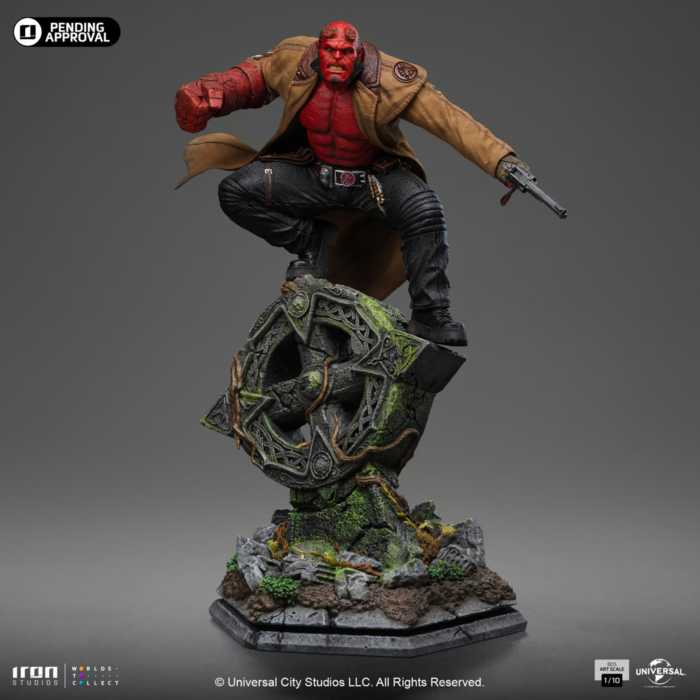 Iron Studios Statue: Hellboy 2: The Golden Army - Hellboy 1/10th Scale Statue